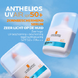 La Roche-Posay Anthelios UVAIR Zonnebrand Serum SPF50+ 50ML Blauwe achtergrond met 2 verpakkingen La Roche-Posay Anthelios UVAIR Zonnebrand Serum SPF50+ 50ML Blauwe achtergrond met 2 verpakkingen