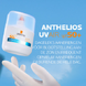 La Roche-Posay Anthelios UVAIR Zonnebrand Serum SPF50+ Medium 50ML Handmodel met product La Roche-Posay Anthelios UVAIR Zonnebrand Serum SPF50+ Medium 50ML Handmodel met product
