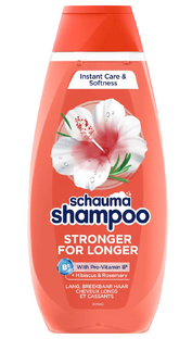 Schauma Shampoo Stronger Longer Lang Breekbaar Haar 400ML Schauma Shampoo Stronger Longer Lang Breekbaar Haar 400ML