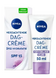 Nivea Verzachtende Dagcrème Gevoelige Huid SPF15 50ML Verpakking met tube ernaast Nivea Verzachtende Dagcrème Gevoelige Huid SPF15 50ML Verpakking met tube ernaast