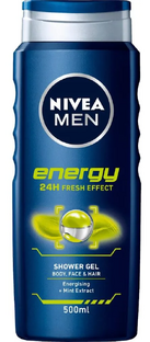 Nivea Men Energy 3-In-1 Shower Gel 500ML Nivea Men Energy 3-In-1 Shower Gel 500ML