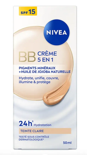 Nivea BB Crème 5-In-1 SPF15 Light 50ML 