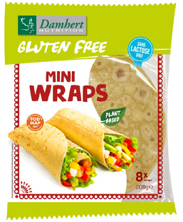 Damhert Mini Wraps Glutenvrij 8ST Damhert Mini Wraps Glutenvrij 8ST
