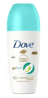 Dove Advanced Care Go Fresh Pear & Aloë Vera Deodorant Roll-On 50ML Dove Advanced Care Go Fresh Pear & Aloë Vera Deodorant Roll-On 50ML
