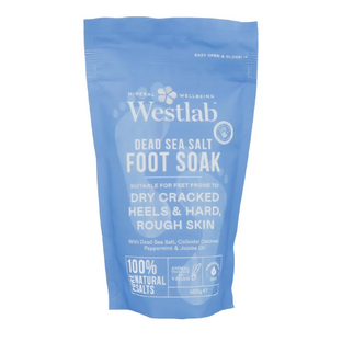 Westlab Dead Sea Salt Foot Soak 450GR Westlab Dead Sea Salt Foot Soak 450GR