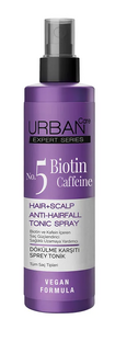 Urban Care No.5 Biotin Caffeine Hair+Scalp Anti-Hairfall Tonic Spray 200ML Urban Care No.5 Biotin Caffeine Hair+Scalp Anti-Hairfall Tonic Spray 200ML