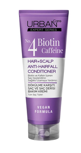 Urban Care No.4 Biotin Caffeine Hair+Scalp Anti-Hairfall Conditioner 200ML Urban Care No.4 Biotin Caffeine Hair+Scalp Anti-Hairfall Conditioner 200ML