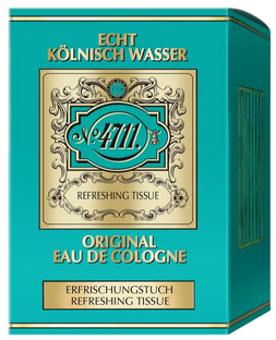 4711 Original Eau de Cologne Verfrissende Doekjes 10ST 4711 Original Eau de Cologne Verfrissende Doekjes 10ST