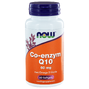 NOW Co-enzym Q10 60 mg met Omega-3 Visolie Capsules 60ST