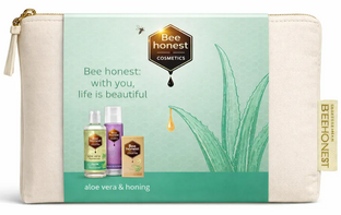 Bee Honest Cosmetics Aloë Vera & Honing Giftset 1ST Bee Honest Cosmetics Aloë Vera & Honing Giftset 1ST