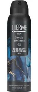 Therme Men Deodorant & Bodyspray Nordic  Wellness 150ML 