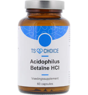 TS Choice Acidophilus Betaine HCL Capsules 60CP