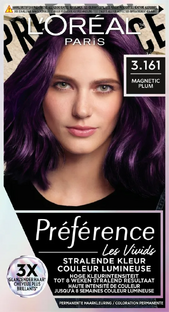 L'Oréal Paris Préférence Les Vivids - 3.161 Magnetic Plum 1ST L'Oréal Paris Préférence Les Vivids - 3.161 Magnetic Plum 1ST