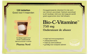 Pharma Nord Bio-C-Vitamine Tabletten 120TB Pharma Nord Bio-C-Vitamine Tabletten 120TB