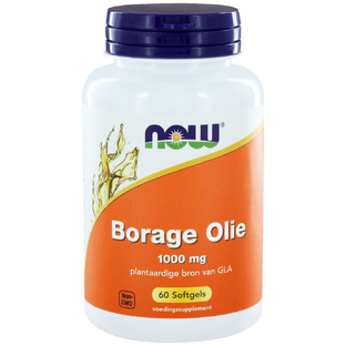 NOW Borage Olie 1000mg Capsules 60ST