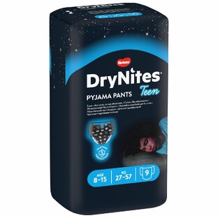 Huggies DryNites Boys Tiener Maat L (27-57kg) 9ST Huggies DryNites Boys Tiener Maat L (27-57kg) 9ST