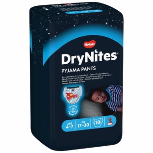 Huggies DryNites Boys Maat M (17-30kg) 10ST Huggies DryNites Boys Maat M (17-30kg) 10ST