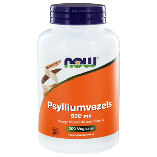 NOW Psylliumvezels 500 MG 200CP NOW Psylliumvezels 500 MG 200CP