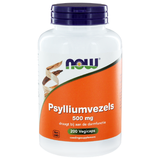 NOW Psylliumvezels 500 MG 200CP