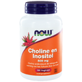 NOW Choline en Inositol Vegicaps 100VCP