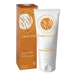 Earth Line Vitamine E Bruin Zonder Zon Crème 100GR Earth Line Vitamine E Bruin Zonder Zon Crème 100GR