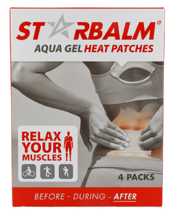 Star Balm Aqua Gel Warmtepleister 4ST Star Balm Aqua Gel Warmtepleister 4ST
