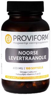 Proviform Noorse Levertraan Olie Softgel Capsules 100SG