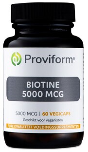Proviform Biotine 5000mcg Vegicaps 60VCP  Proviform Biotine 5000mcg Vegicaps 60VCP