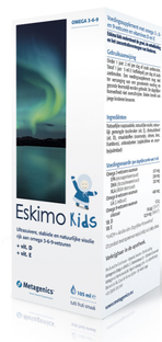 Metagenics Eskimo 3 Kids Vloeibaar 105ML Metagenics Eskimo 3 Kids Vloeibaar 105ML