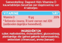 Dagravit Kids Vitamine D Kauwtabletten Banaan 200TBEtiket verpakking