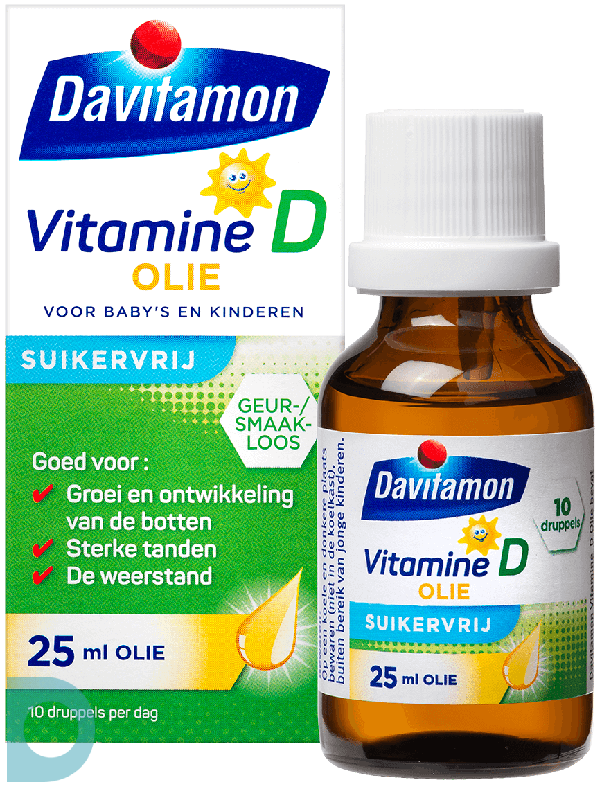Prooi melk moederlijk Davitamon Vitamine D Olie kopen bij De Online Drogist