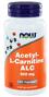 NOW Acetyl L-Carnitine 500mg Capsules 50ST