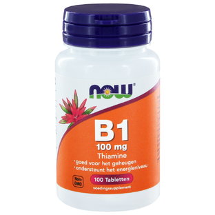 NOW B1 100mg Tabletten 100ST NOW B1 100mg Tabletten 100ST