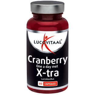 Lucovitaal Cranberry met X-tra Lactobacillus Capsules 60CP