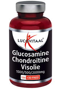 Lucovitaal Glucosamine Chondroïtine Visolie Capsules 150CP