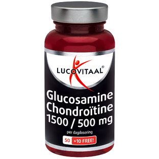 De Online Drogist Lucovitaal Glucosamine Chondroïtine 1500/500mg Tabletten 60ST aanbieding