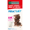 Damhert Minder Suikers Chocoladetablet Melk 85GR Damhert Minder Suikers Chocoladetablet Melk 85GR