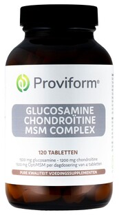 Proviform Glucosamine Chondroitine MSM Complex Tabletten 120TB Proviform Glucosamine Chondroitine MSM Complex Tabletten 120TB