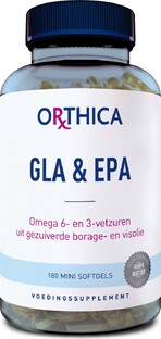 Orthica GLA & EPA Softgels 180SG Orthica GLA & EPA Softgels 180SG