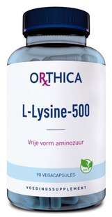 Orthica L-Lysine-500 Capsules 90CP Orthica L-Lysine-500 Capsules 90CP