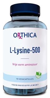 Orthica L-Lysine-500 Capsules 90CP
