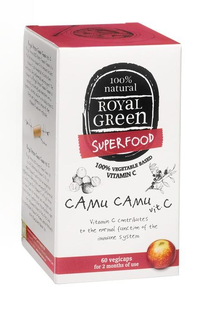 Royal Green Camu Camu Vitamine C Capsules 60CP Royal Green Camu Camu Vitamine C Capsules 60CP