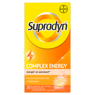 Supradyn Complex Energy Bruistabletten Sinaasappel/Passievrucht 30TB