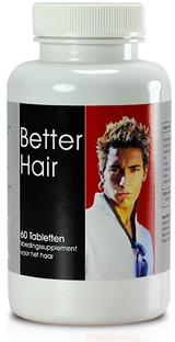Better Hair Voor Mannen Tabletten 60TB Better Hair Voor Mannen Tabletten 60TB