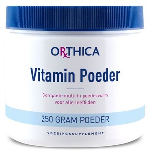 Orthica Vitamin Poeder 250GR Orthica Vitamin Poeder 250GR