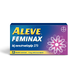 Aleve Feminax bij Menstruatiepijn Tabletten 12TB Voorkant verpakking Aleve Feminax bij Menstruatiepijn Tabletten 12TB Voorkant verpakking