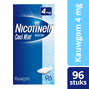 Nicotinell Kauwgom Cool Mint 4mg -  voor stoppen met roken 96ST1