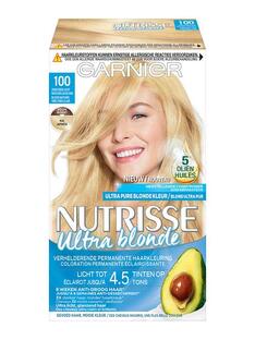 Garnier Nutrisse Ultra Blonde Permanente Haarverf 100 Extra Licht Blond 1ST