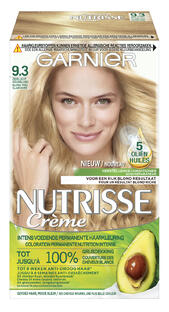 Garnier Nutrisse Crème Permanente Haarverf 9.3 Zeer Licht Goudblond 1ST