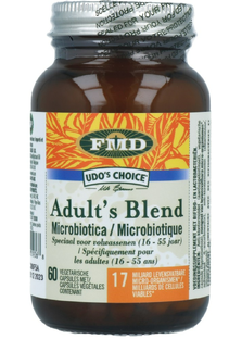 Udos Choice Adult's Blend Microbiotica Capsules 60CP Udos Choice Adult's Blend Microbiotica Capsules 60CP